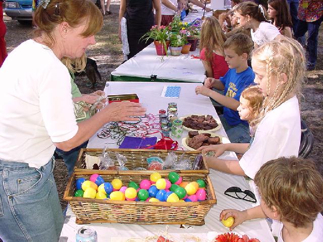 Kids at Vendor Row